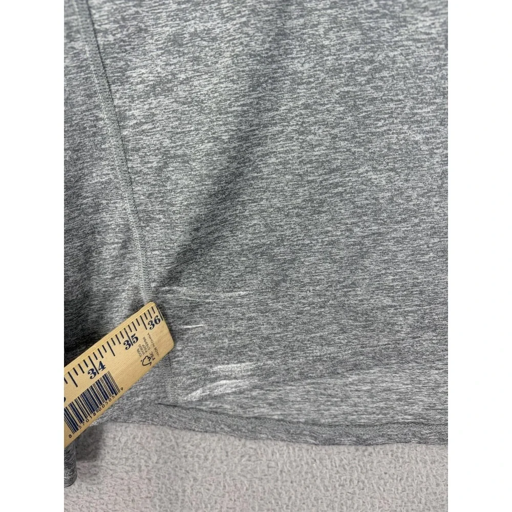 Nike Running Shirt Mens Medium Gray Dri-FIT Long Sleeve Athletic Tee Top Mens
